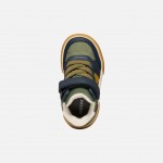 GEOX ΑΓΟΡΙ SNEAKERS  B561NA 0MEFU C0938 ΣΤΡΑΤΙΩΤΙΚΟ ΜΠΛΕ